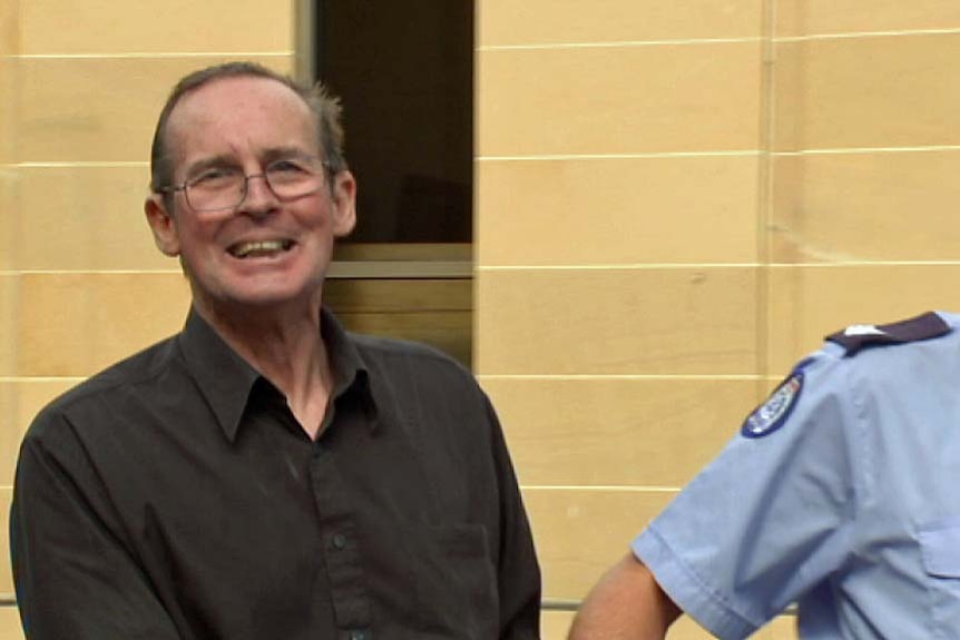 Nicolaas Bester outside Supreme Court in Hobart