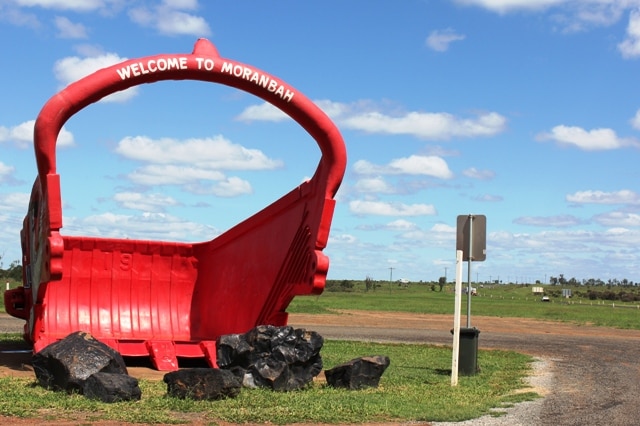 Big red bucket in Moranbah