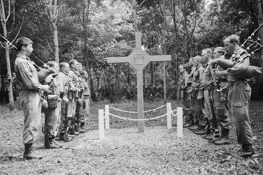 The soldiers Colonel Smith fought alongside in Long Tan in 1969.