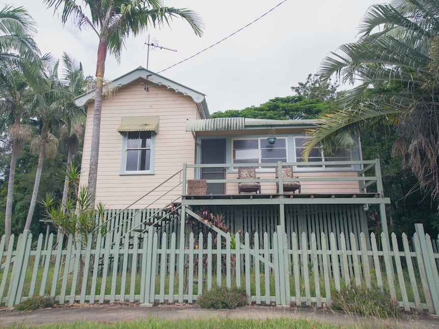 A raised home in North Lismore.