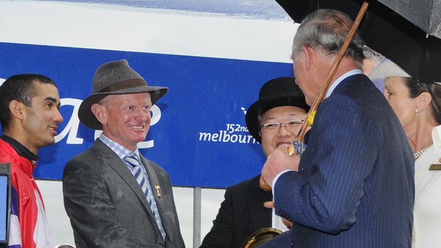 Phillip Stokes meets Prince Charles