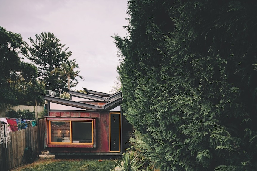 An exterior shot of the Copper House.