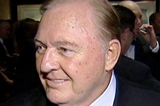 The late WA businessman Alan Bond, who developed the original Cockatoo Island Resort with his then-wife Eileen
