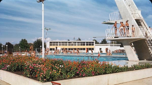 Civic outdoor pool