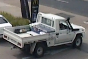 Toyota LandCruiser used by Stocco fugitives