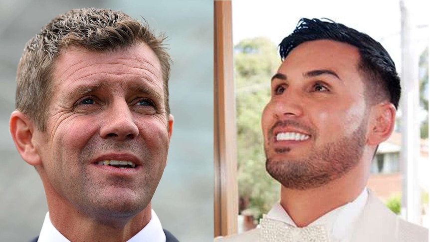 Composite of Mike Baird and Salim Mehajer