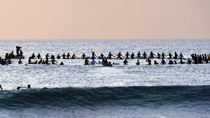 Paddle for peace in Bali