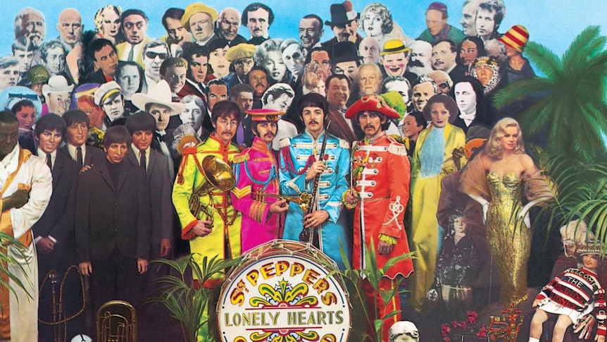 Sgt Pepper's Lonely Hearts Club Band album cover