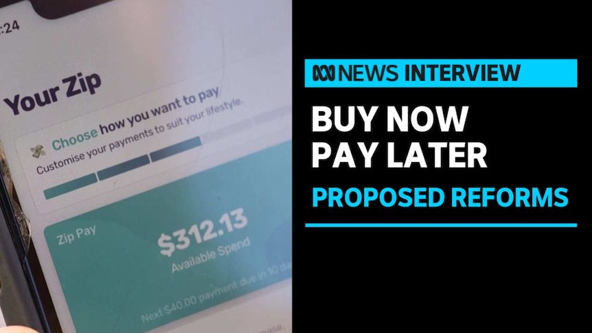 Buy Now Pay Later, Proposed Reforms: A screenshot of a mobile phone screen with the ZipPay app on it,
