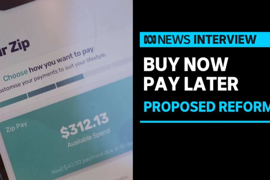 Buy Now Pay Later, Proposed Reforms: A screenshot of a mobile phone screen with the ZipPay app on it,