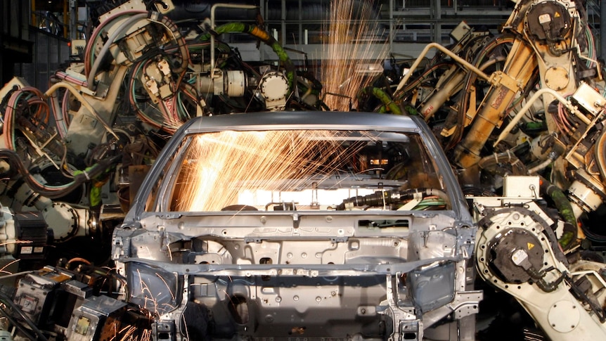 Toyota assembly line in Altona