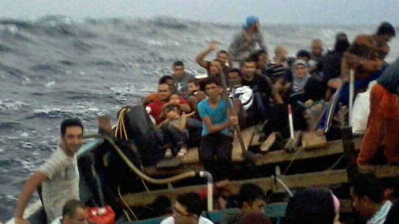 Asylum-seeker boat