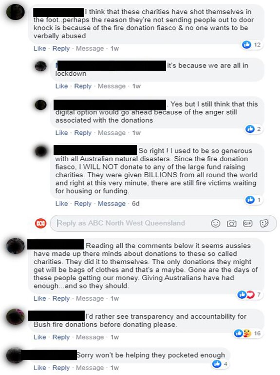 A screenshot from a Facebook comment thread.