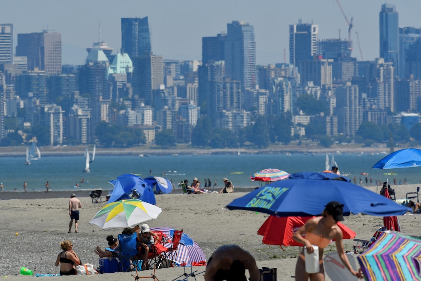 ondata di caldo Vancouver