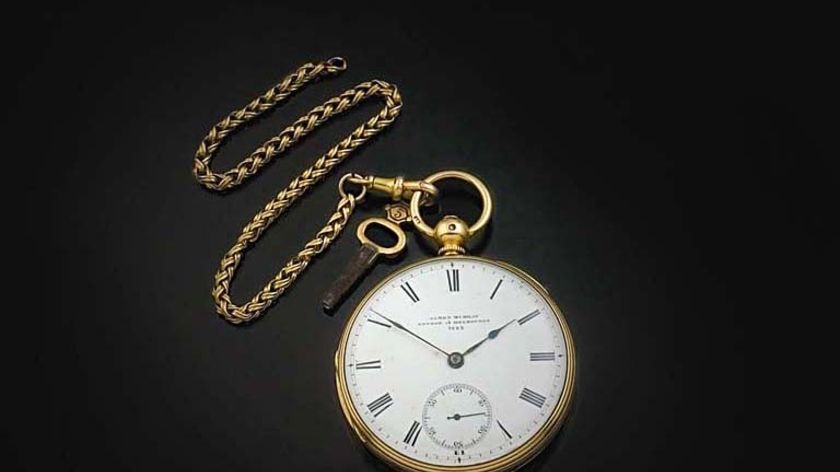 The 18ct gold pocket watch of Australian explorer William Wills