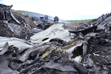 American plane crashes in Kyrgyzstan