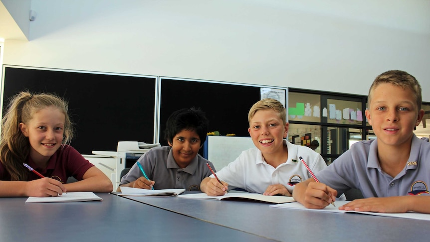 Students from Ouyen P-12 College are taking part in a special research program