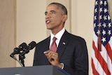 US president Barack Obama