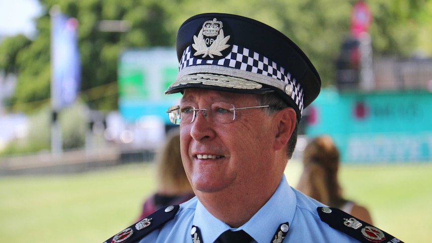 Queensland Police Service Commissioner Ian Stewart