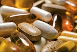A collection of vitamin supplements