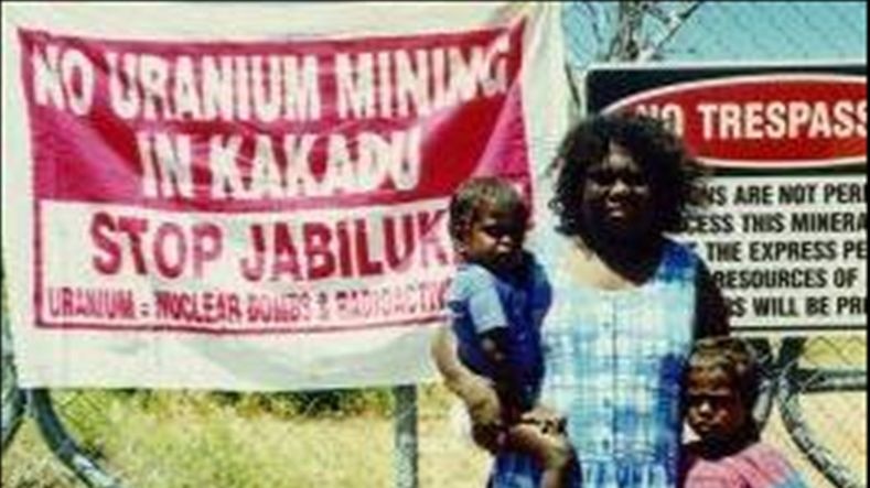 The Jabiluka mine was the subject of protests in the late 1990s.
