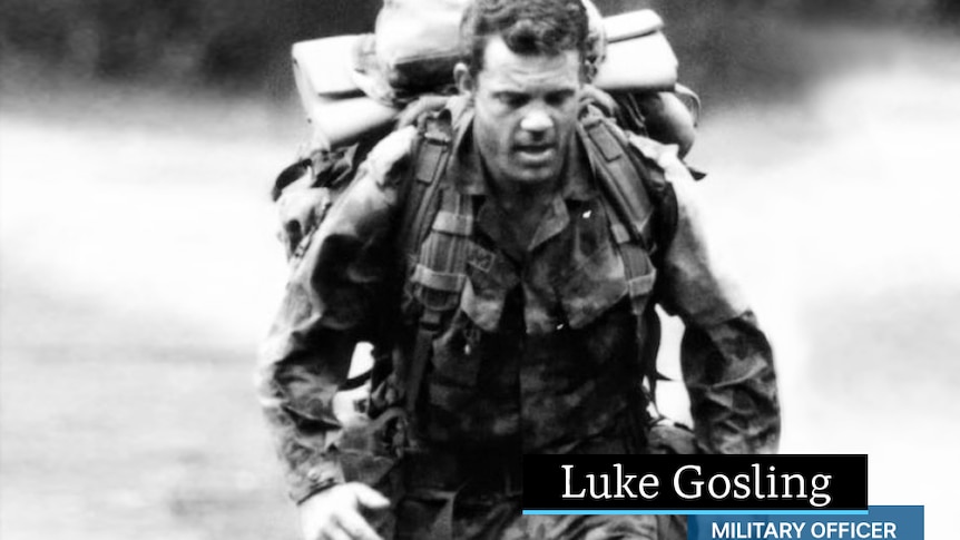 Luke Gosling, former military officer