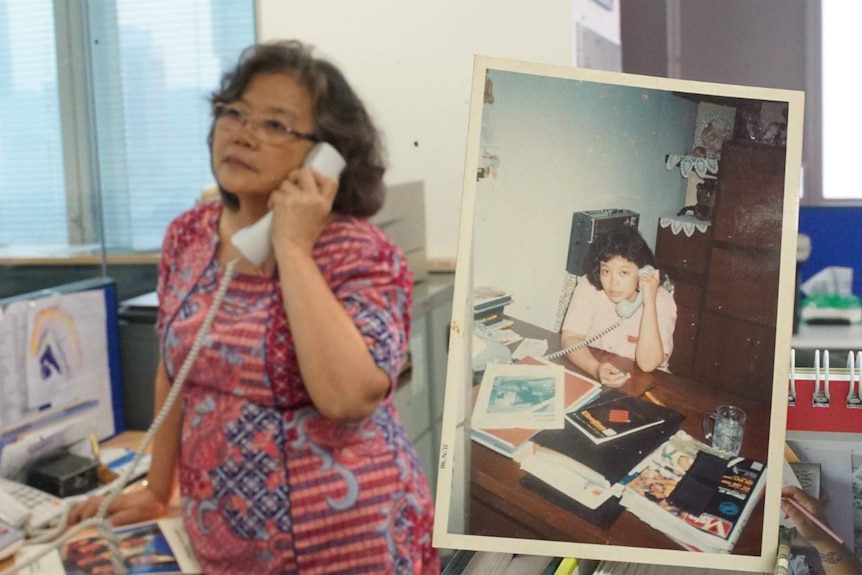 Yanti, ABC's office manager at the Jakarta bureau in Indonesia.