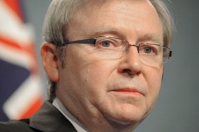 File photo: Kevin Rudd (AAP: Alan Porritt)