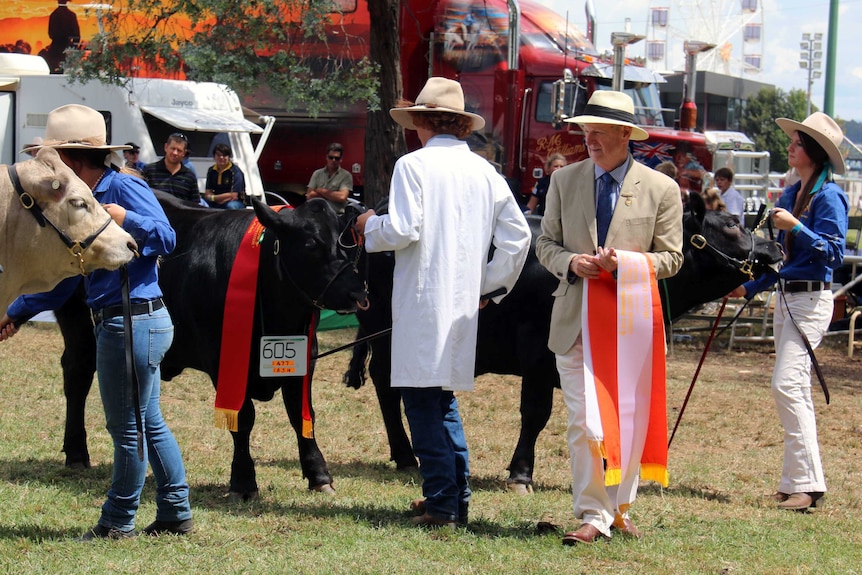 Farms and schools across NSW and the ACT compete in the National Capital Steer and Heifer Hoof and Hook Competition.