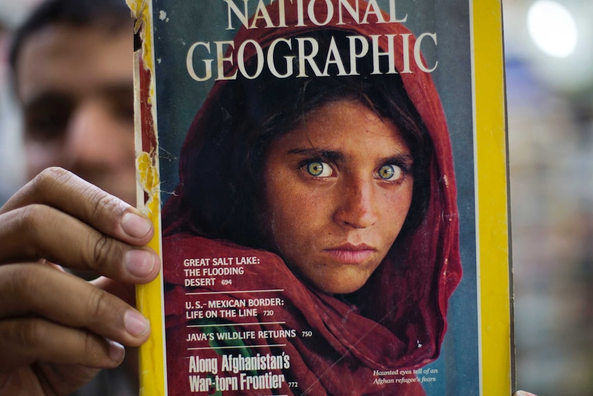 National Geographic's Sharbat Gula cover