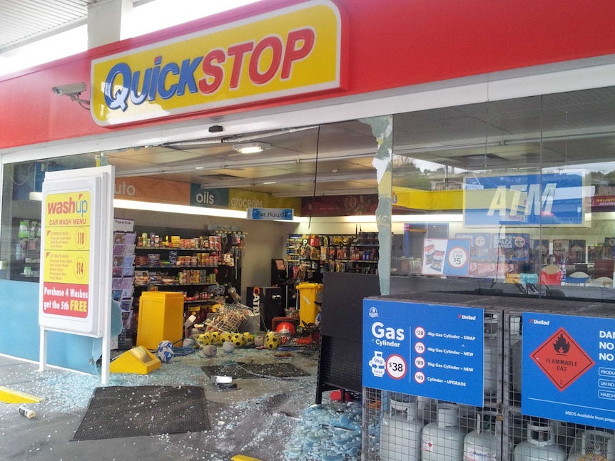 Burwood ram raid