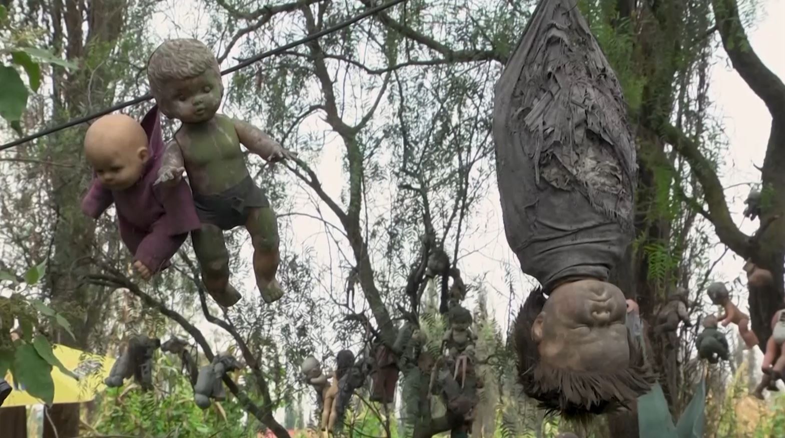 The spooky story behind the Mexican Island of Dolls bring chills to