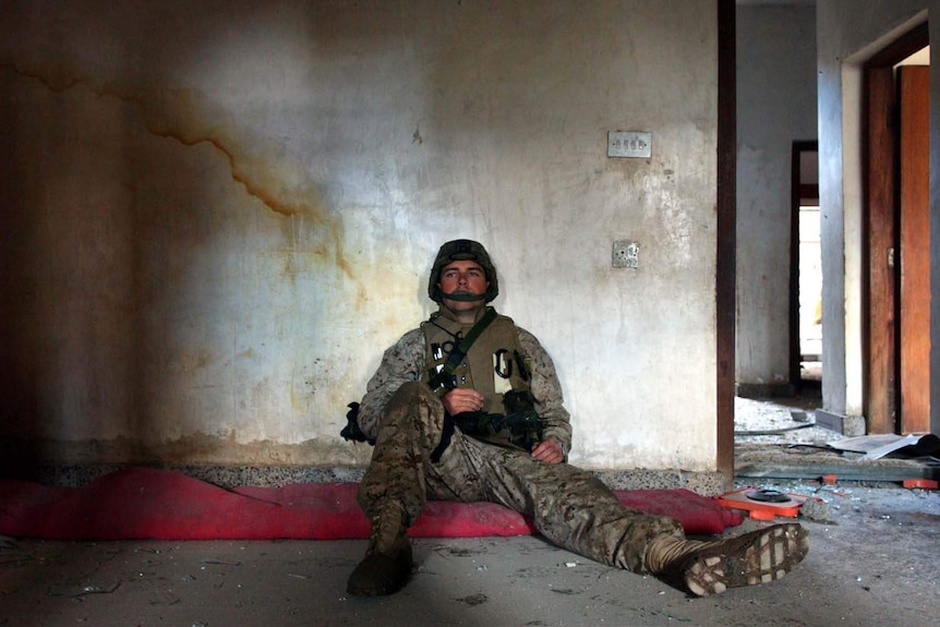 US marine trapped in Fallujah