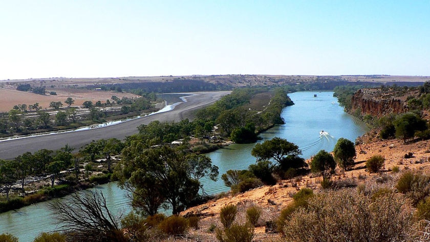 Elevated view of Murray