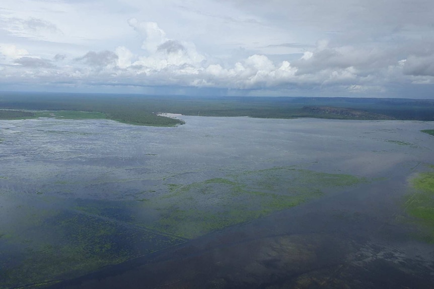 floodplains full with water