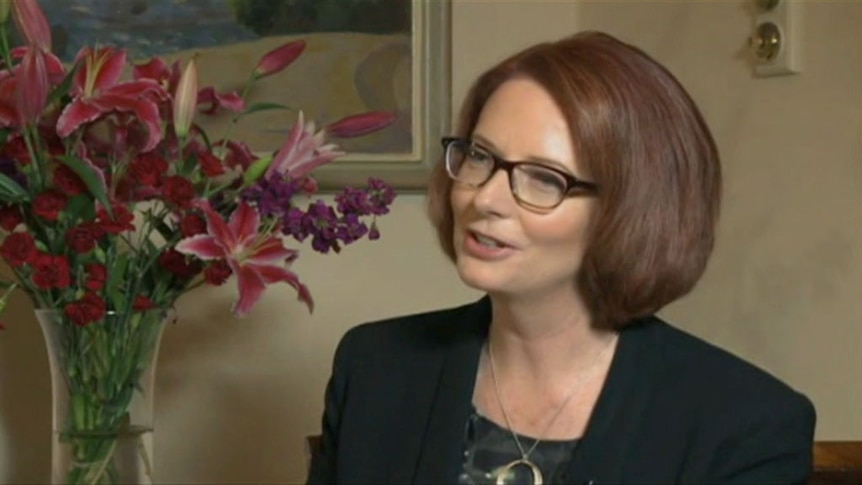 Julia Gillard coy on future post election
