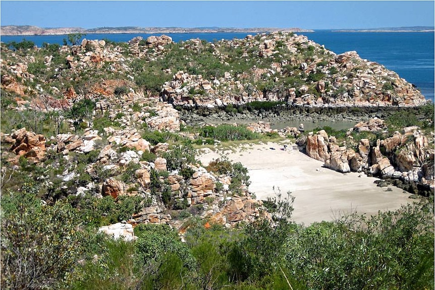 Hidden Island off the Kimberley coast.