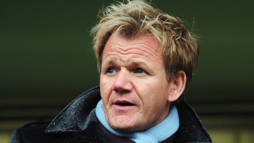 Gordon Ramsay has a habit of yelling obscenities at chefs on his TV show (file photo).