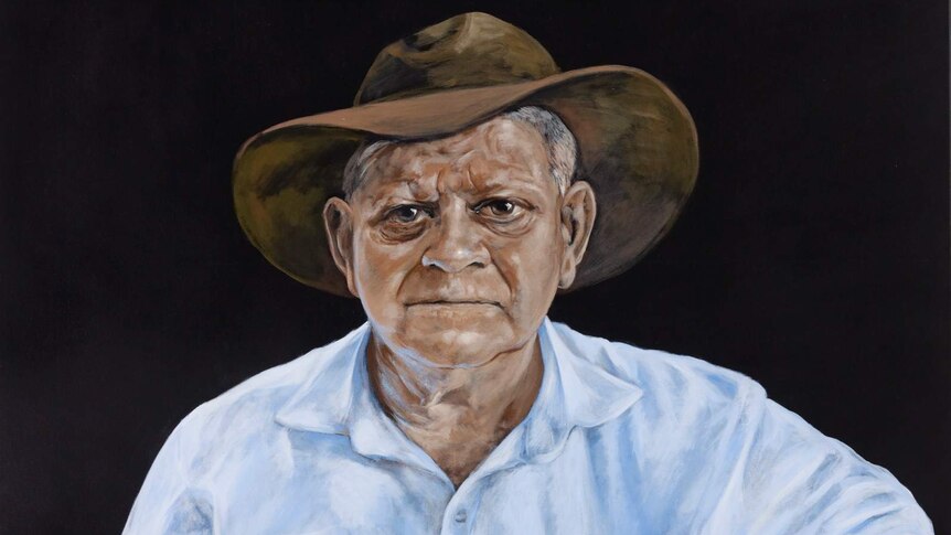 Wilfred Hicks: Julie Dowling's entry in the Archibald Prize 2013.