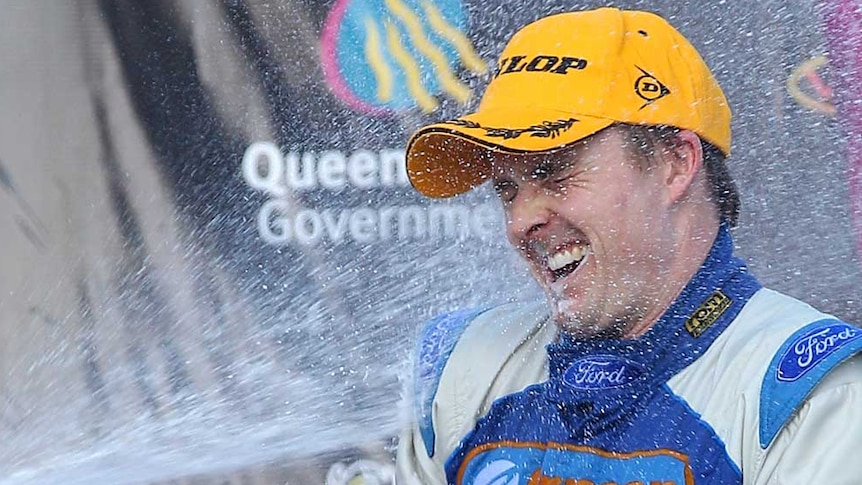 Winterbottom celebrates victory at Surfers