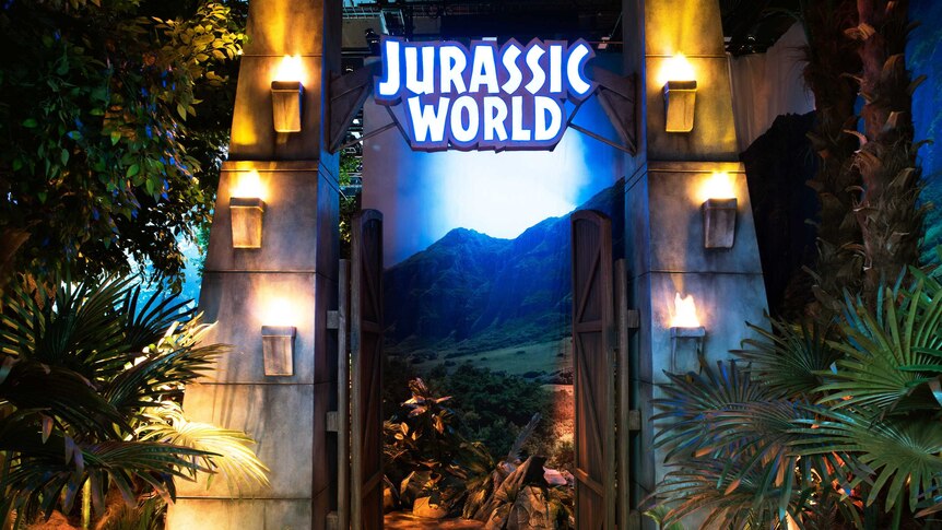 The Jurassic World exhibition
