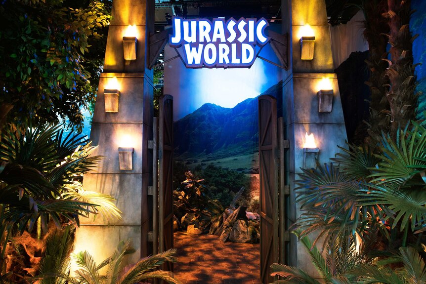 The Jurassic World exhibition