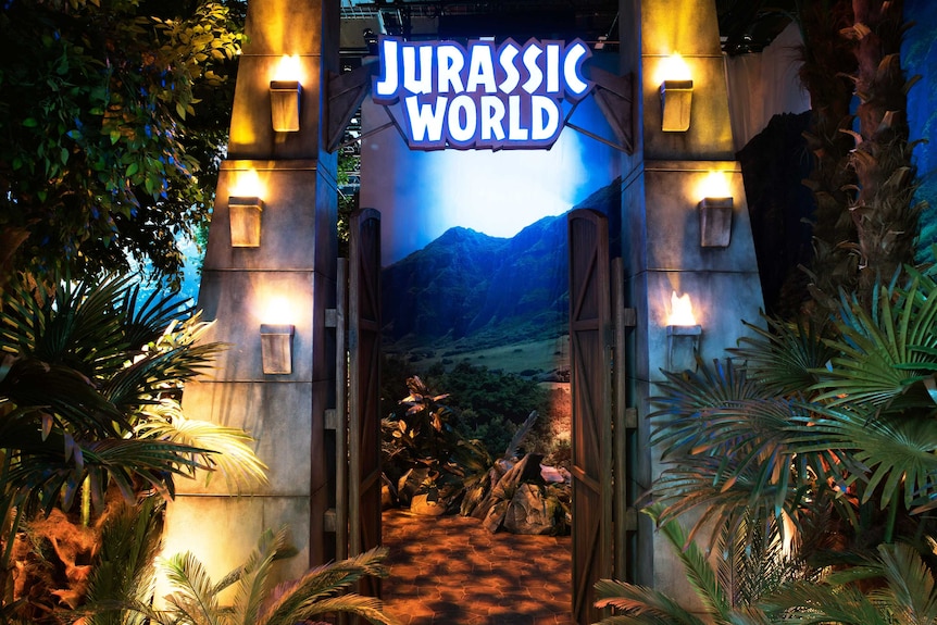 The Jurassic World exhibition