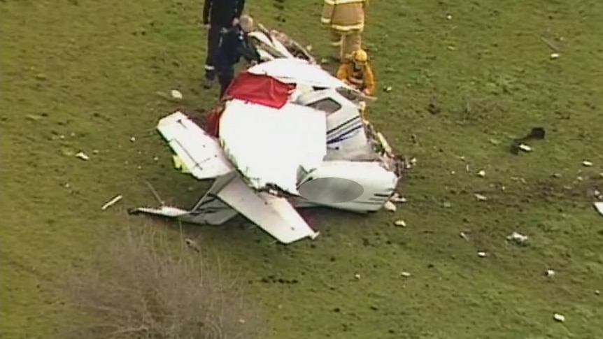 Plane crash at Millbrook