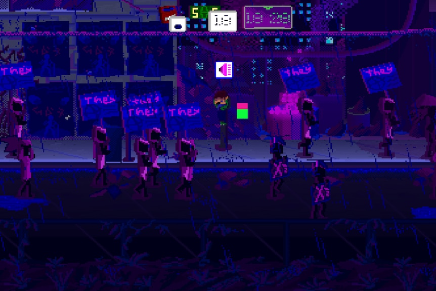 A screenshot of the video game 'An Aspie Life'
