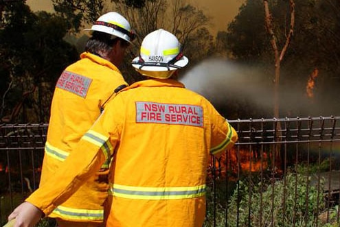 A hazard reduction burn is underway near the Hunter Valley town of Abernethy.
