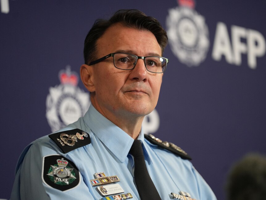 AFP commissioner Reece Kershaw 
