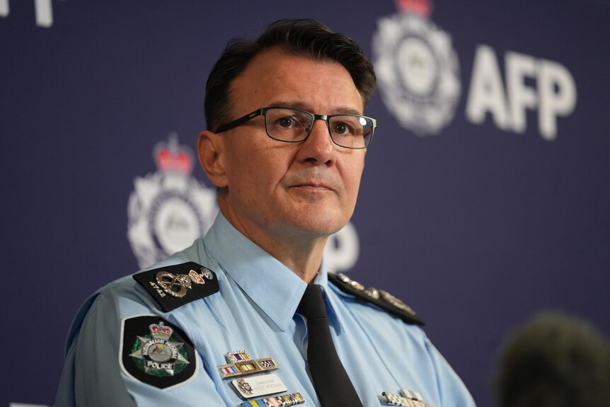 AFP commissioner Reece Kershaw 