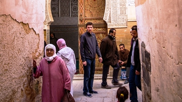 The Medina in Fez, Morocco