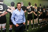New Zealand's Richie McCaw at announcement of his retirement from rugby on November 19, 2015.
